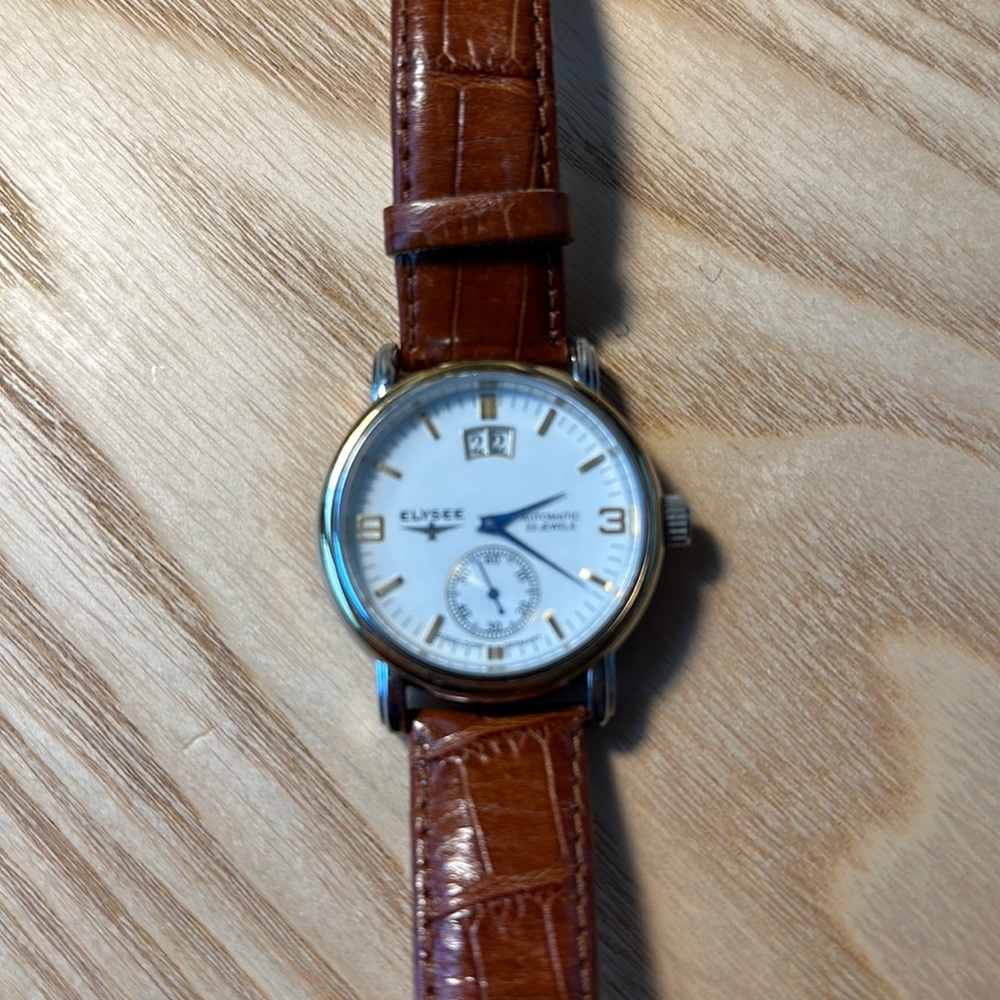 Elysee Automatic Stainless Steel Watch. Ref 80250